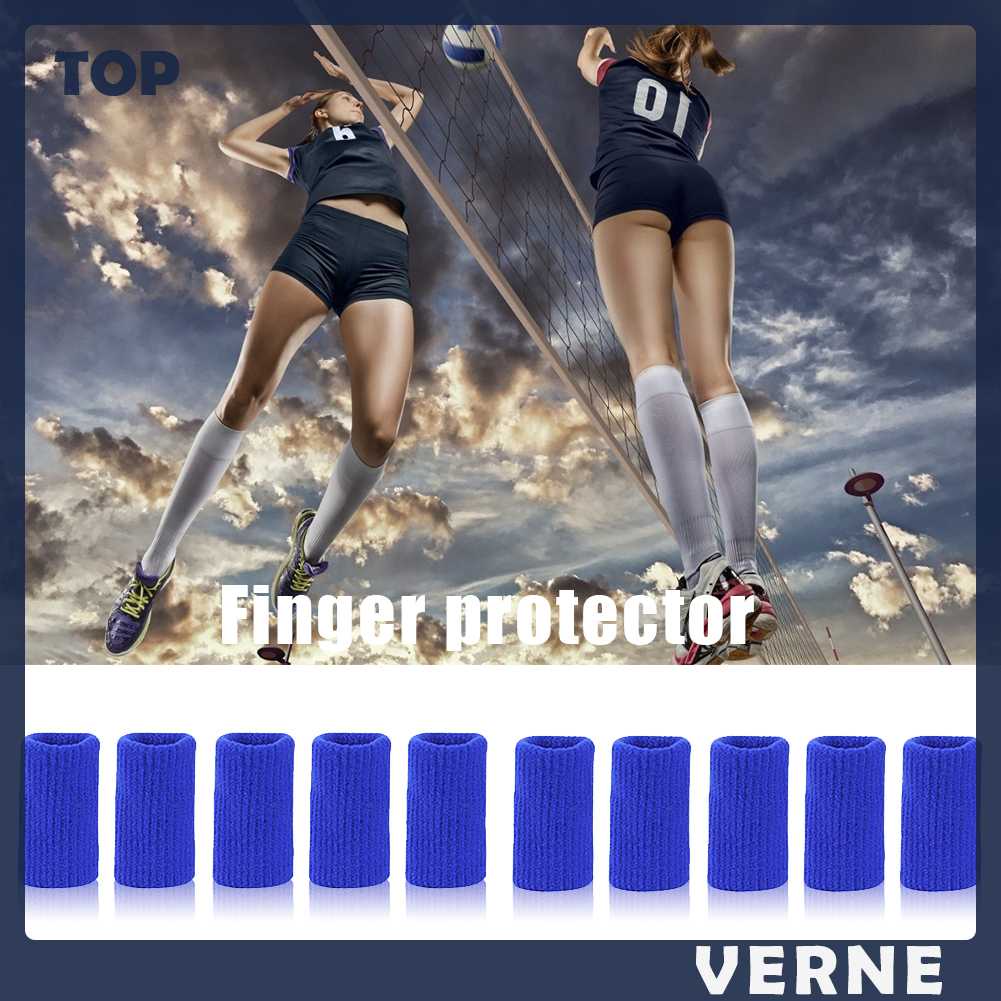 Mới set 10 Bọc Bảo Vệ Ngón Tay Co Giãn Tốt Tiện Dụng