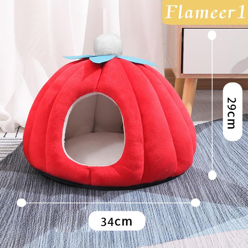 Lều Ngủ Cho Thú Cưng Hình Bí Ngô Nhỏ Nhắn Dễ Thương [Flameameer1]