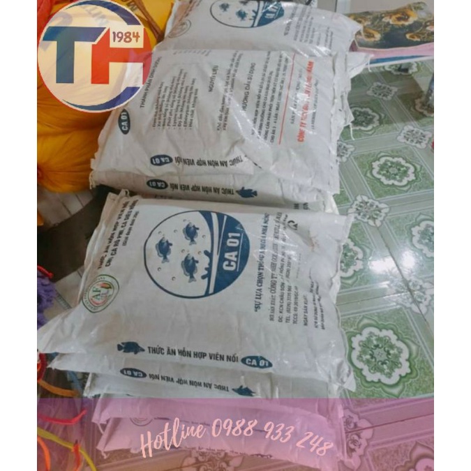 1KG Cám cá vàng, cá Koi AF CA01  tăng size nhanh lên màu mạnh