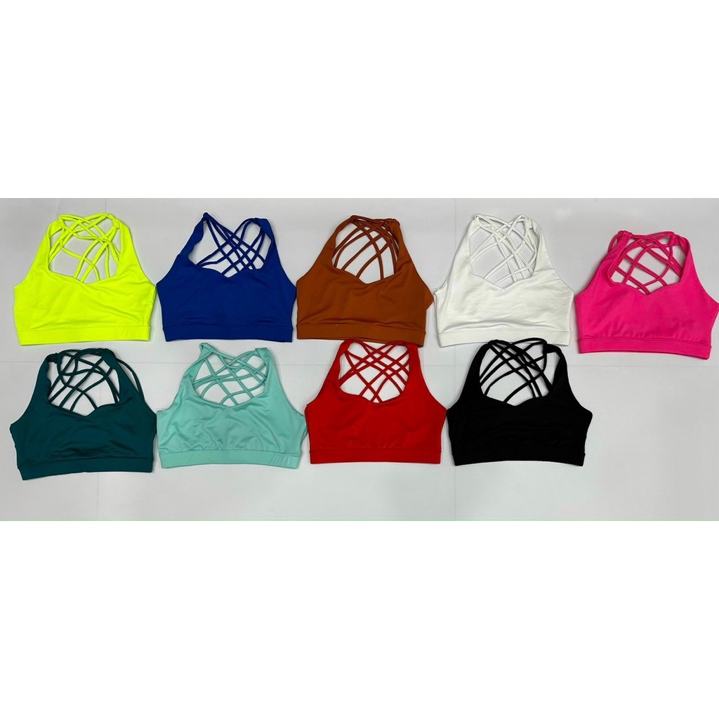 ÁO BRA THỂ THAO ĐAN NHỆN TẬP GYM, YOGA, AEROBIC...