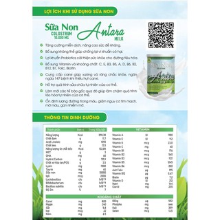 Sữa non Antara Milk 450GR