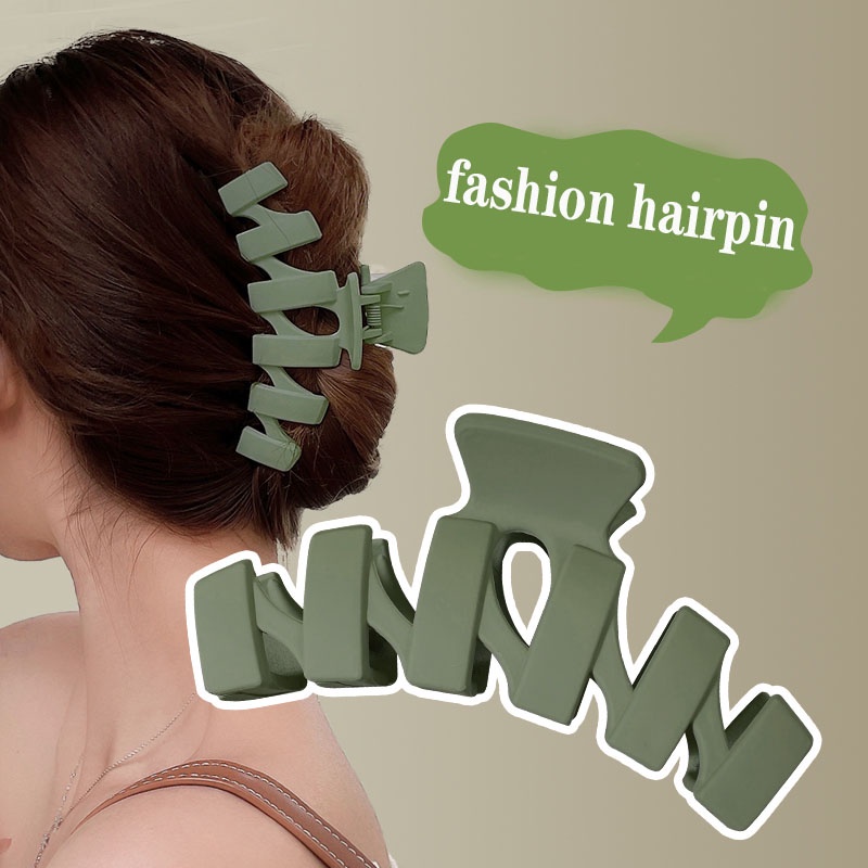 Kẹp Tóc Hình Cá Mập Bằng Acrylic Phong Cách Hàn Quốc Đơn Giản Thời Trang Cho Nữ