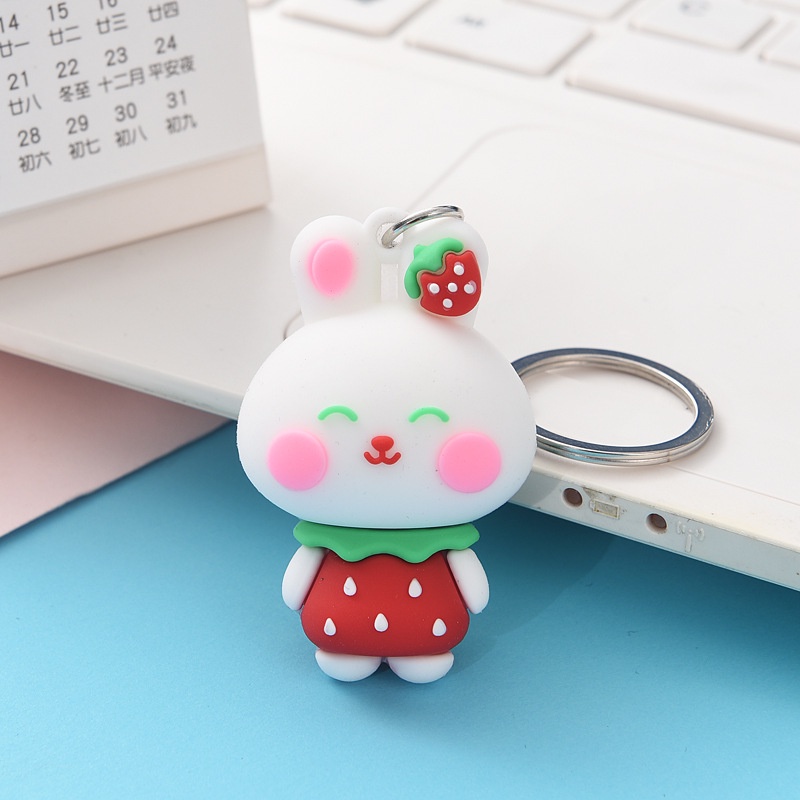 Móc khóa Gấu dâu mới dễ thương MK19