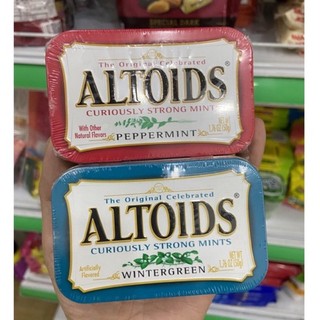 Kẹo ngậm bạc hà Altoids hộp 50g - USA