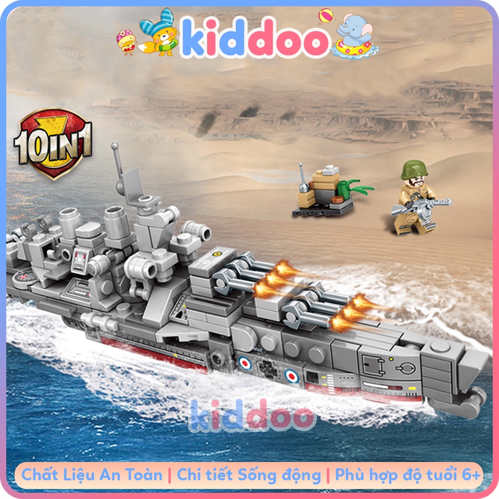 Đồ Chơi Lắp Ráp Mô Hình Tàu Chiến - Lego Chiếm Hạm Khổng Lồ
