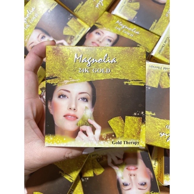Vàng lá hộp 100 lá 24k GOLD nâng cơ chống lão hoá