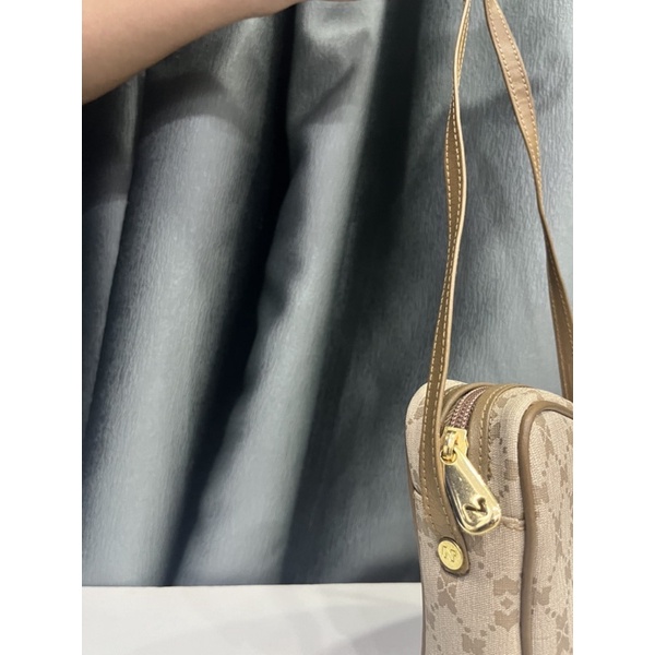 Túi si hiệu NINA RICCI phô mai mini của Pháp da thật