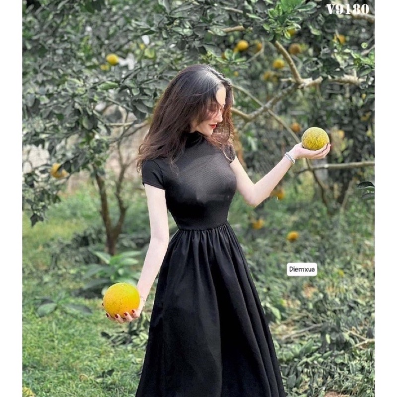 Váy nữ dáng dài sang trọng