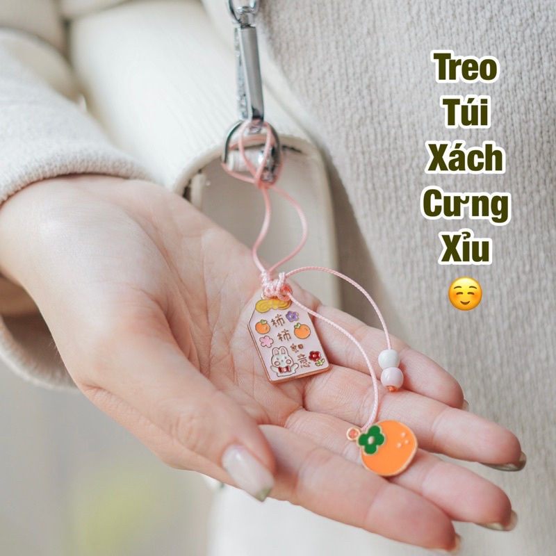 Túi Đào hoa - Duyên may mắn tài lộc Chùa Hà