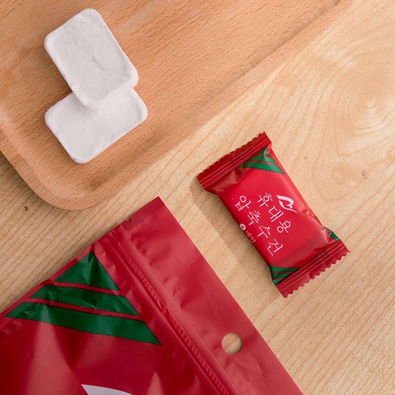 Khăn Giấy Nén Hình Viên Kẹo - Khăn Giấy Nén Đa Năng Hàn Quốc Tiện Dụng Dùng Cho Du Lịch, Đi Chơi Dã Ngoại