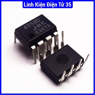 IC chức năng 4558D chân cắm DIP8