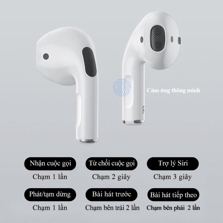 Tai Nghe Bluetooth 5.0 Không Dây Mini Pro4 Tws ứng dụng giành riêng cho laptop - máy tính cá nhân - yun.shop32