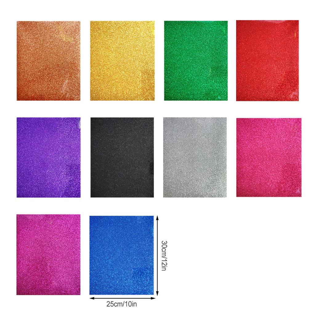 Bộ 10 Miếng Dán Trang Trí Cửa Sổ 30 * 25cm In Chữ Xinh Xắn