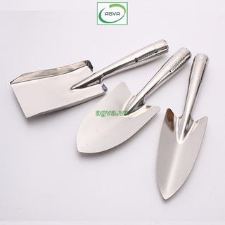 Xẻng Xúc đất làm vườn Gia đình Inox Cao Cấp 28cm