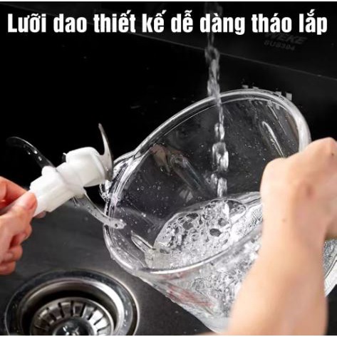 Máy Xay Thịt Đa Năng - Máy Xay Thịt Cối Thủy Tinh Cao Cấp Có BảoHành