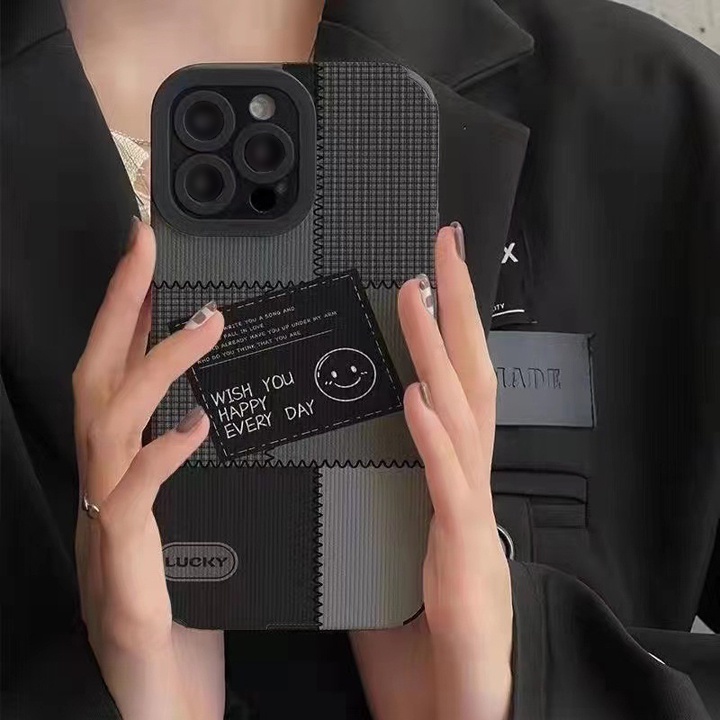 Ốp Lưng Cute cho iPhone 6/7/8/X/XS/XR/XSMax/11/12/13/14 đủ dòng máy mini/Pro/ProMax Chất Liệu Da - Mã TZAC207