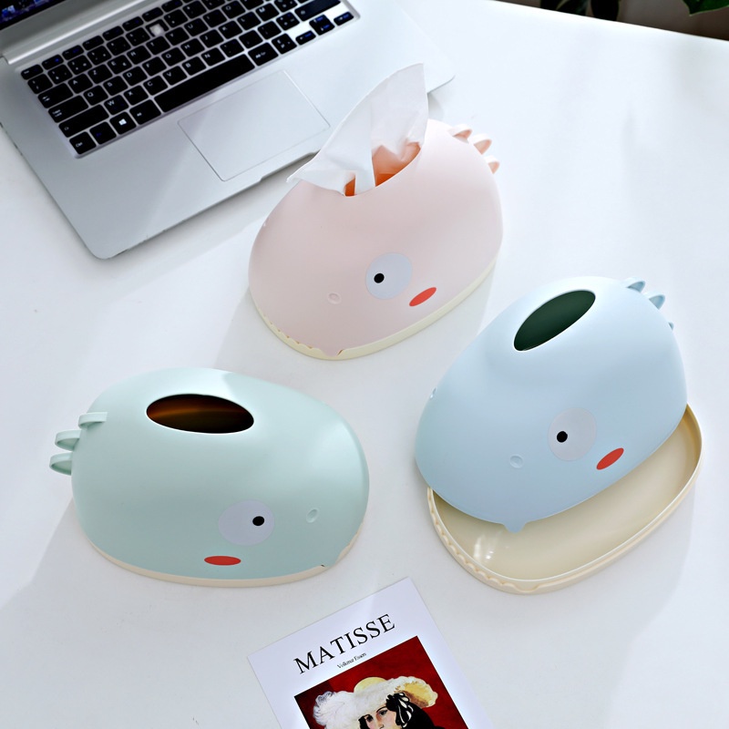 Hộp Đựng Khăn Giấy Cuộn Bằng Nhựa Thiết Kế Độc Đáo Trang Trí Nhà Cửa