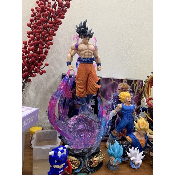 ĐỒ CHƠI MÔ HÌNH NHÂN VẬT SON GOKU BẢN NĂNG VÔ CỰC VỚI HIỆU ỨNG ĐI KÈM NHÂN VẬT TRONG ANIME DRAGON BALL