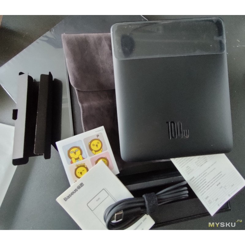 Pin Sạc dự phòng Baseus Blade 100W 20.000mAh cho điện thoại, máy tính bảng và laptop