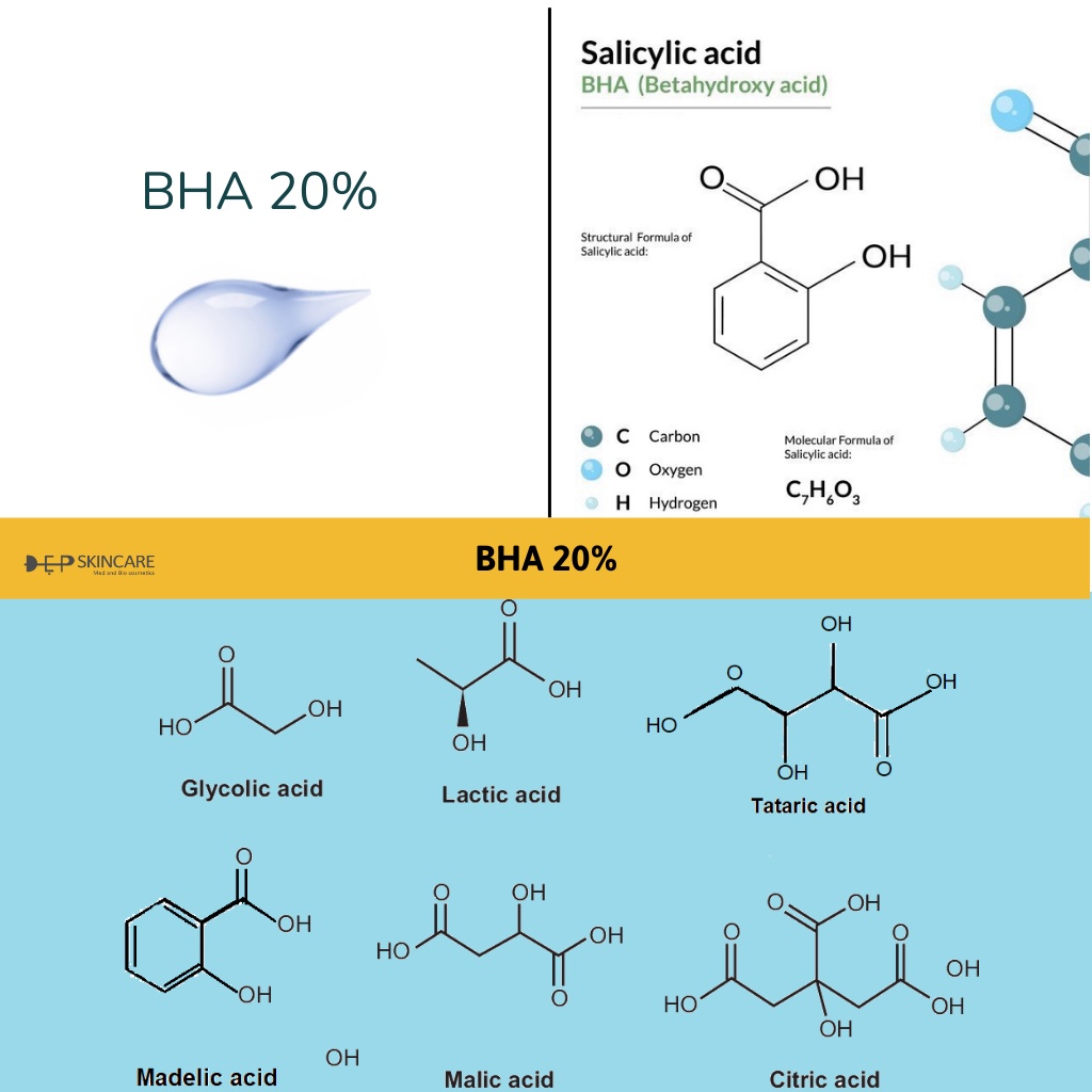 Tinh chất dưỡng da giảm dầu Beauty med BHA Face Peeling With Salicilyc Acid 20% - Shop Đẹp Skincare