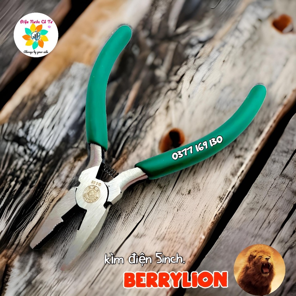 Kìm điện mini 5inch Berrylion