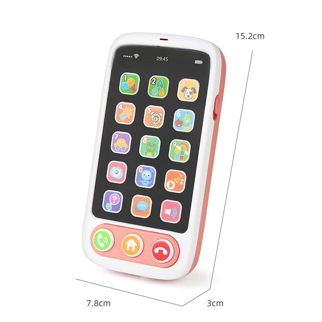 LAHOMIA Điện thoại đồ chơi có đèn nhạc độc đáo cho bé