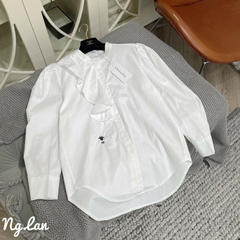 ◇HÀNG SẴN◇ ÁO SƠ MI TRẮNG TAY DÀI BÈO TIỂU THƯ