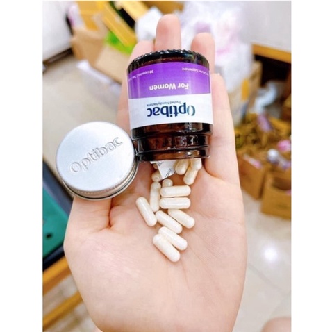 OPTIBAC PROBIOTICS phụ khoa - Optibac tím mẫu mới 30v từ Mỹ