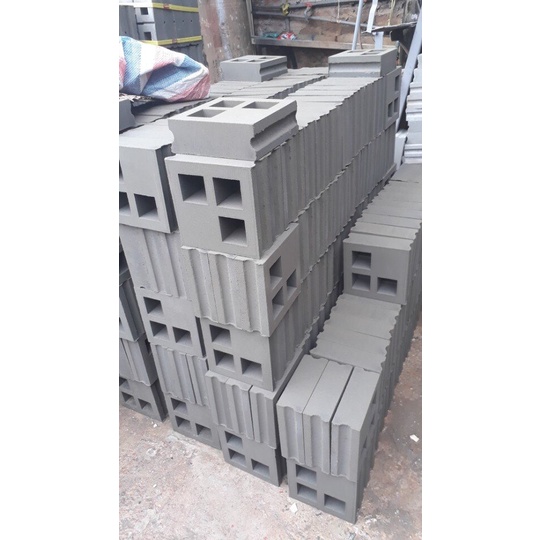 GẠCH THÔNG GIÓ kích thước 190 x 190 x 65mm  thoáng gió làm tường vách ngăn trang trí, lấy gió,..