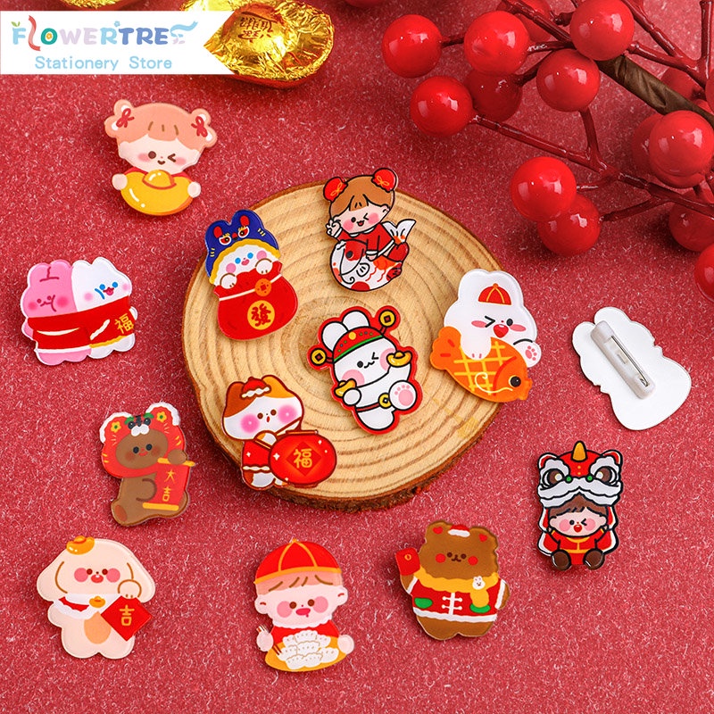 1 Móc Khóa Acrylic Hình Thỏ Dễ Thương