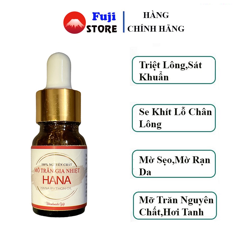 Mỡ Trăn Triệt Lông Nguyên Chất HANA Waxing - Mỡ Trăn Triệt Lông, Mờ Nám,Rạn Da.