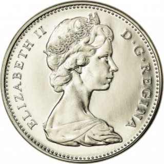 Xu 5 cents sưu tầm của canada 1965 - 1989