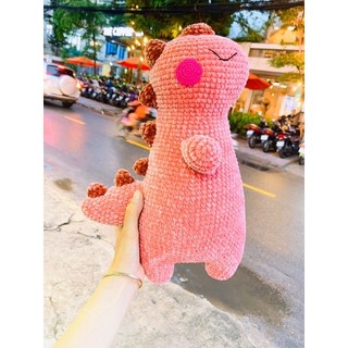Set len tự móc Diy - khủng long 40cm