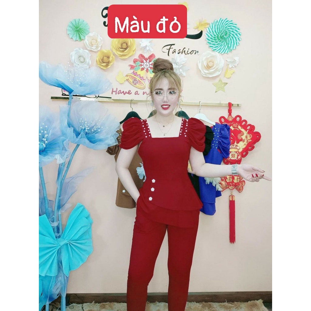 Sét bộ thun mặc đi chơi dễ thương 5 size từ 40 kg đến 75 kg.LV03