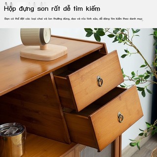 Tủ bếp kiểu Bắc Âu kệ bếp đơn giản đa năng