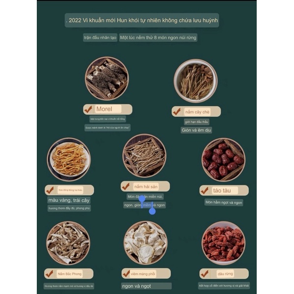 NẤM 7 MÓN -NGUYÊN LIỆU CANH DƯỠNG SINH NGƯỜI MIỀN NÚI -VÂN NAM