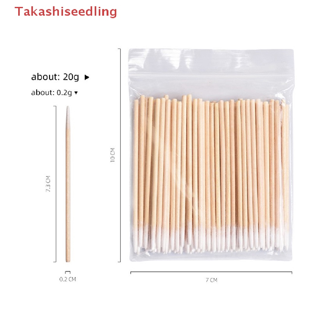 Tăm Bông Cotton Đầu Nhọn Nhỏ Làm Sạch Lỗ Sạc Tai Nghe