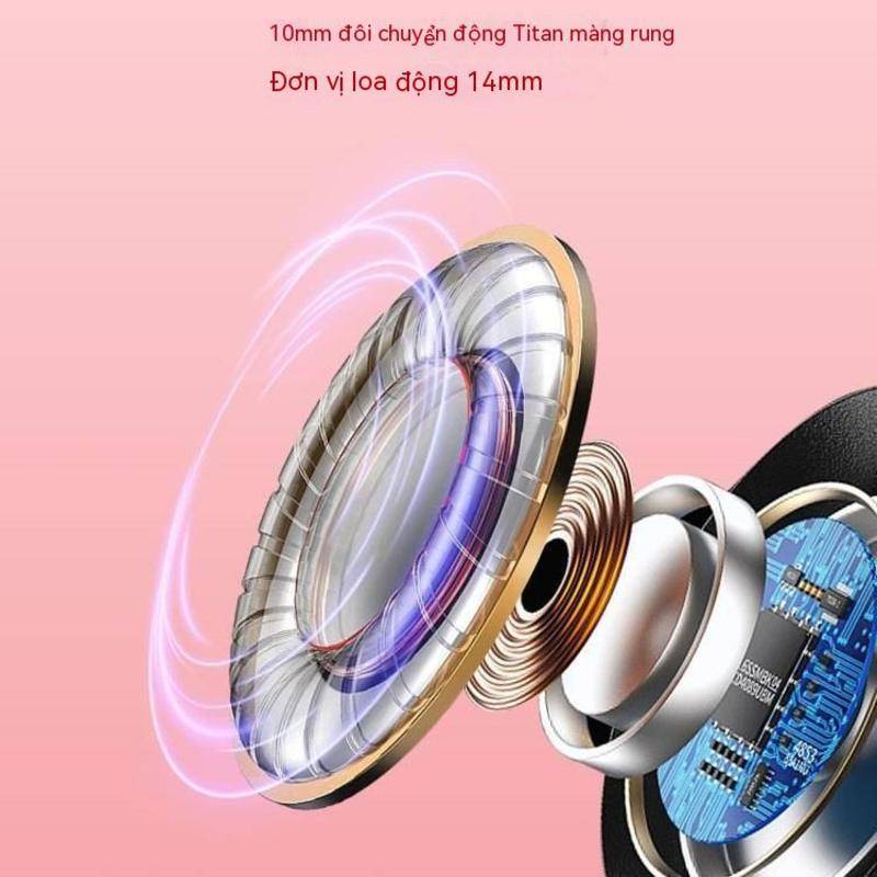 Tai Nghe Bluetooth Không Dây Màu Macaron Phù Hợp Cho Apple Huawei OPPO Xiaomi vivo