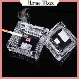 Gạt tàn thuốc lá YG1016-4,bộ 10 gạt tàn thuốc lá thủy tinh cao cấp