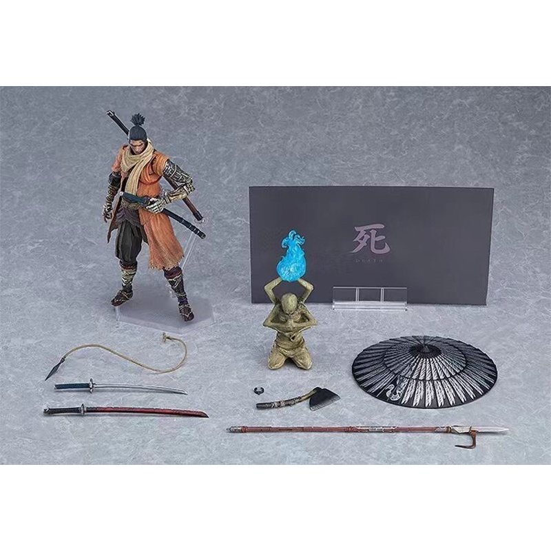 Mô hình Wolf Sekiro figma bootleg  action figure