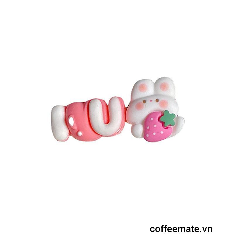 ⚡Kẹp Tóc Mái Bên Gấu Thỏ Hoạt Hình Dễ Thương Thời Trang Cho Bé Gái