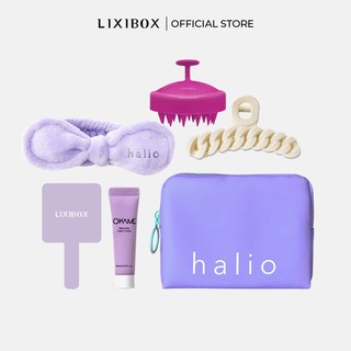 Combo Băng Đô, Gương, Lược, Kem dưỡng Okame, Túi trang điểm, Kẹp Tóc