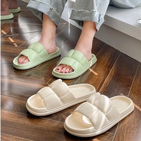 Dép CHAO Quai Ngang Bánh Mì Unisex, cực nhẹ êm chân, dép quai ngang nữ sang chảnh