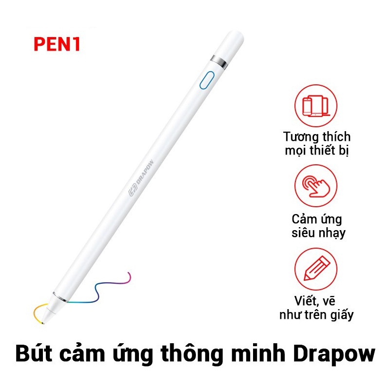 Bút cảm ứng Pen 1 Electric siêu nhạy Drapow với thiết bị di động