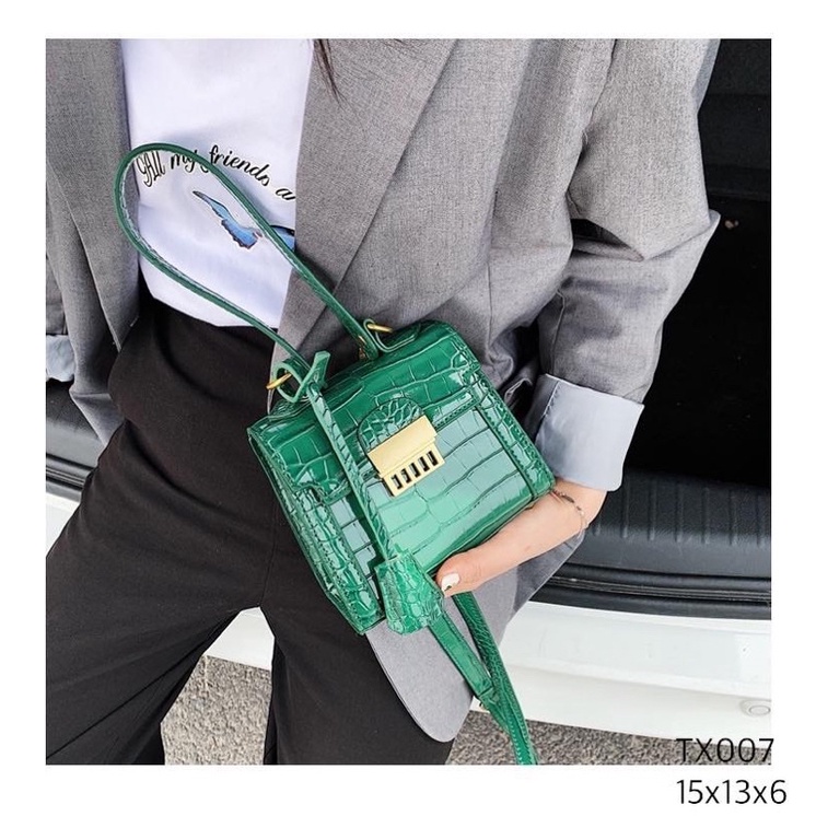 XẢ KHO Túi Da Vân Rắn Hàng QC