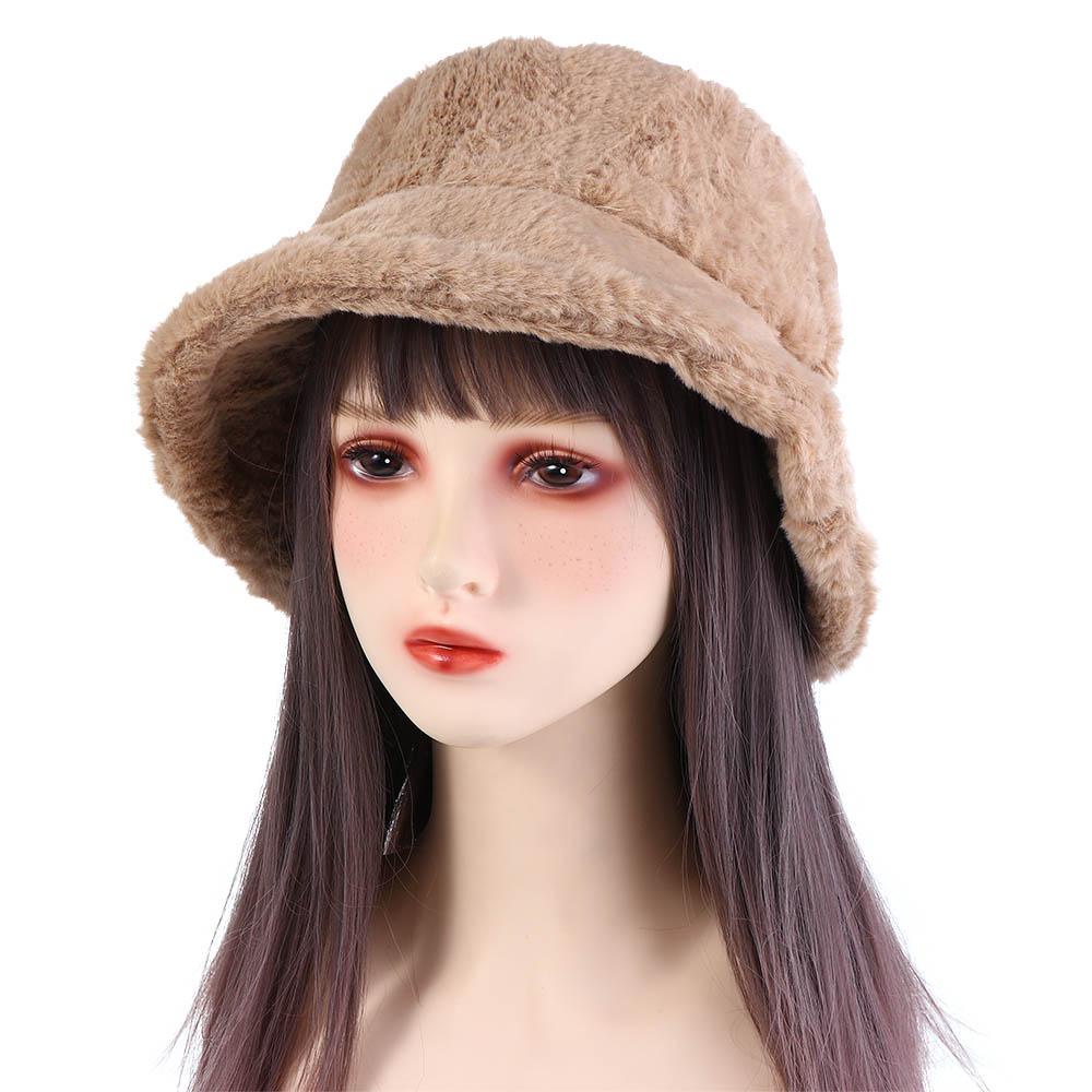 Mũ Bucket Chất Liệu Dày Dặn Ấm Áp Thời Trang Mùa Đông Cho Nữ