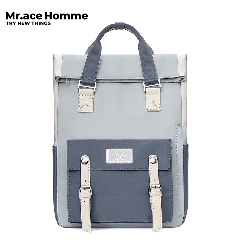 Mr.ace Homme Ba Lô Đựng Laptop 14 inch Thiết Kế Đơn Giản Cho Nữ Những người trẻ tuổi du lịch ngoài trời