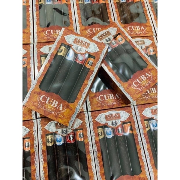 Set nước hoa xì gà cuba