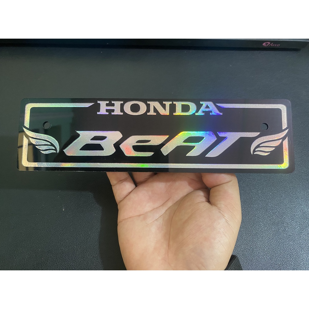 Bảng tên 7 màu Vario - Scoopy - Genio - Beat- Satria - Raider - ko đụng hàng với bảng tên nào trên thị trường