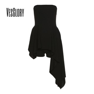 Đầm VesGlory lưng cao màu trơn thời trang quyến rũ cho nữ